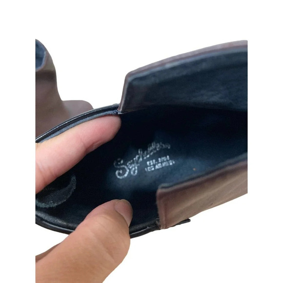 Seychelles leather color block booties sz 8 - Picture 13 of 13